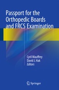 Cover: Passport for the Orthopedic Boards and FRCS Examination - Springer