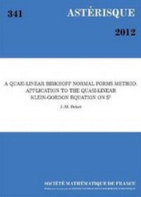 Abbildung von: A Quasi-linear Birkhoff Normal Forms Method - Societe mathematique de France