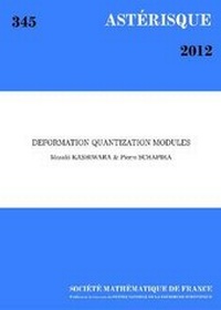 Enlarge image Cover: Deformation Quantization Modules - Societe mathematique de France