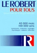 Cover: Le Robert Pour Tous - Le Robert