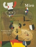 Cover: Miro Catalogue Raisonne, Paintings, Volume III - Galerie Lelong