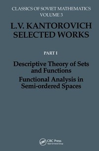 Abbildung von: Descriptive Theory of Sets and Functions. Functional Analysis in Semi-ordered Spaces - Gordon & Breach Science Publishers Ltd