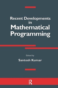 Abbildung von: Recent Developments in Mathematical Programming - Gordon & Breach Science Publishers SA