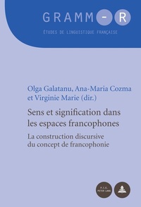 Abbildung von: Sens et signification dans les espaces francophones - Peter Lang Verlag