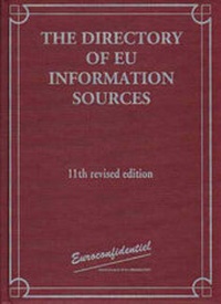 Enlarge image Cover: The Directory of EU Information Sources. The Red Book - Euroconfidentiel S.A.