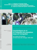 Cover: Caract&eacute;ristiques de vie et d'int&eacute;gration des populations issues de l'immigration - Swiss Forum for Migration and Population Studies
