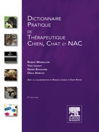 Abbildung von: Dictionnaire pratique de thérapeutique - Chien, chat et NAC - Elsevier