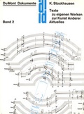 Cover: Texte zu eigenen Werken, zur Kunst Anderer, Aktuelles - Stockhausen-Stiftung f&uuml;r Musik