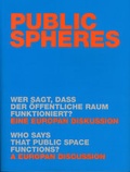 Cover: Public Spheres - EUROPAN