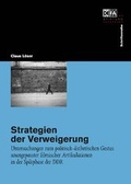 Cover: Strategien der Verweigerung - DEFA-Stiftung
