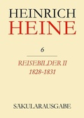 Cover: Reisebilder II. 1828-1831 - De Gruyter Akademie Forschung