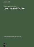 Cover: Leo the Physician - De Gruyter Akademie Forschung