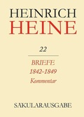 Cover: Briefe 1842-1849. Kommentar - De Gruyter Akademie Forschung