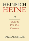 Cover: Briefe 1831-1841. Kommentar - De Gruyter Akademie Forschung