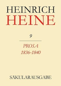 Enlarge image Cover: Prosa 1836-1840 - De Gruyter Akademie Forschung