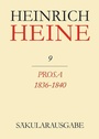 Cover: Prosa 1836-1840 - De Gruyter Akademie Forschung