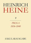 Cover: Prosa 1836-1840 - De Gruyter Akademie Forschung