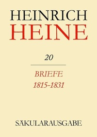 Bild vergrößern Bild: Briefe 1815-1831 - De Gruyter Akademie Forschung