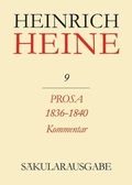 Cover: Prosa 1836-1840. Kommentar - De Gruyter Akademie Forschung