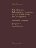 Cover: Zeugnisse und Kommentare - De Gruyter Akademie Forschung