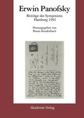Cover: Erwin Panofsky - De Gruyter Akademie Forschung