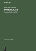 Cover: Tote Blicke - De Gruyter Akademie Forschung