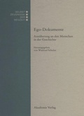 Cover: Ego-Dokumente - De Gruyter Akademie Forschung