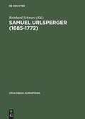 Cover: Samuel Urlsperger (1685-1772) - De Gruyter Akademie Forschung