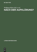 Cover: Nach der Aufkl&auml;rung? - De Gruyter Akademie Forschung