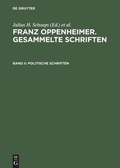 Cover: Politische Schriften - De Gruyter Akademie Forschung