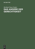 Cover: Das Andere der Gerechtigkeit - De Gruyter Akademie Forschung