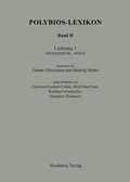Cover: pankratiastes - poieo - De Gruyter Akademie Forschung