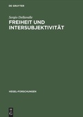 Cover: Freiheit und Intersubjektivit&auml;t - De Gruyter Akademie Forschung