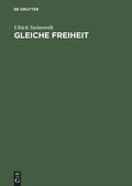 Cover: Gleiche Freiheit - De Gruyter Akademie Forschung