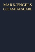Cover: Karl Marx; Friedrich Engels: Gesamtausgabe (MEGA). "Das Kapital" und Vorarbeiten / Karl Marx: Das Kapital. Kritik der politischen &Ouml;konomie. Erster Band, Hamburg 1872 - De Gruyter Akademie Forschung