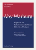 Cover: Tagebuch der Kulturwissenschaftlichen Bibliothek - De Gruyter Akademie Forschung