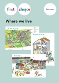 Cover: First Choice - Where we live / Posters with Copy masters - Lehrmittelverlag Z&uuml;rich
