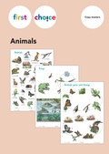 Cover: First Choice - Animals / Posters with Copy masters - Lehrmittelverlag Z&uuml;rich