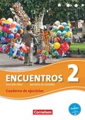 Cover: Encuentros - M&eacute;todo de Espa&ntilde;ol - Spanisch als 3. Fremdsprache - Ausgabe 2010 - Band 2 - Cornelsen Verlag