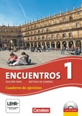 Cover: Encuentros - M&eacute;todo de Espa&ntilde;ol - Spanisch als 3. Fremdsprache - Ausgabe 2010 - Band 1 - Cornelsen Verlag