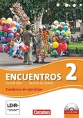 Cover: Encuentros - M&eacute;todo de Espa&ntilde;ol - Spanisch als 3. Fremdsprache - Ausgabe 2010 - Band 2 - Cornelsen Verlag