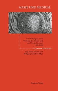 Enlarge image Cover: Masse und Medium - De Gruyter Akademie Forschung