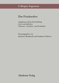 Cover: Das Friedensfest - De Gruyter Akademie Forschung