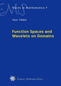 Enlarge image Cover: Function Spaces and Wavelets on Domains - EMS Press