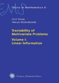 Enlarge image Cover: Tractability of Multivariate Problems - EMS Press