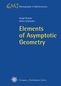 Cover: Elements of Asymptotic Geometry - EMS Press