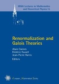 Cover: Renormalization and Galois Theories - EMS Press