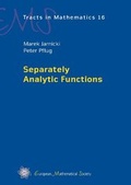Cover: Separately Analytic Functions - EMS Press