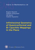Cover: Infinitesimal Geometry of Quasiconformal and Bi-Lipschitz Mappings in the Plane - EMS Press