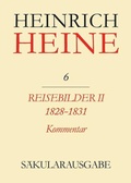 Cover: Reisebilder II. 1828-1831. Kommentar - De Gruyter Akademie Forschung
